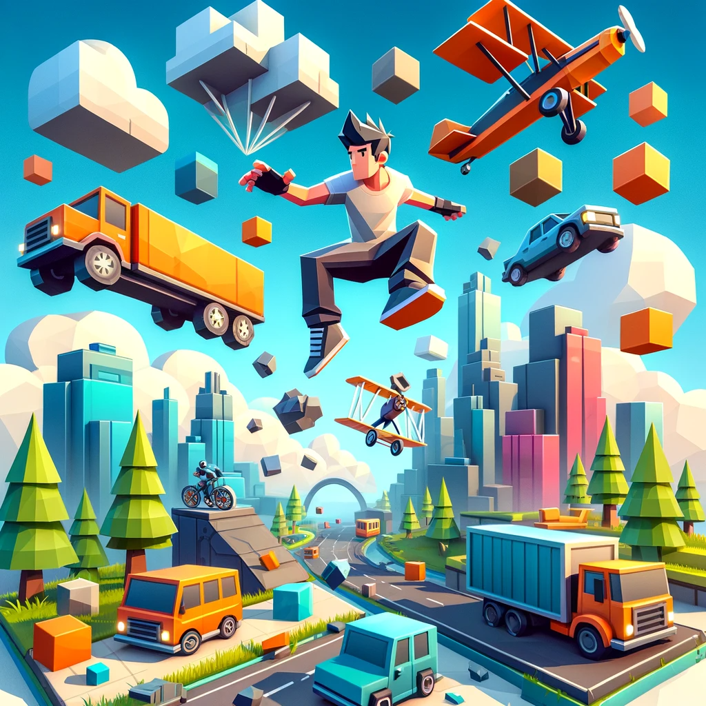 Only Jump Up! 3D Parkour